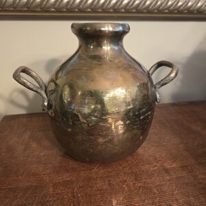Antique Hammered copper/Brass Pot/Jug